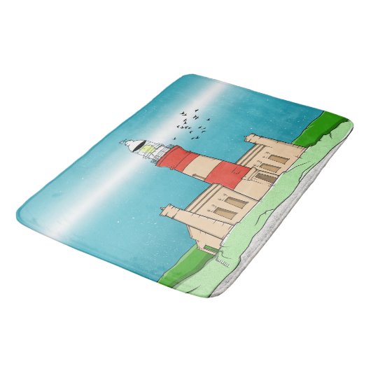 Tapis De Bain Phare du Cap Agulhas (Angle)