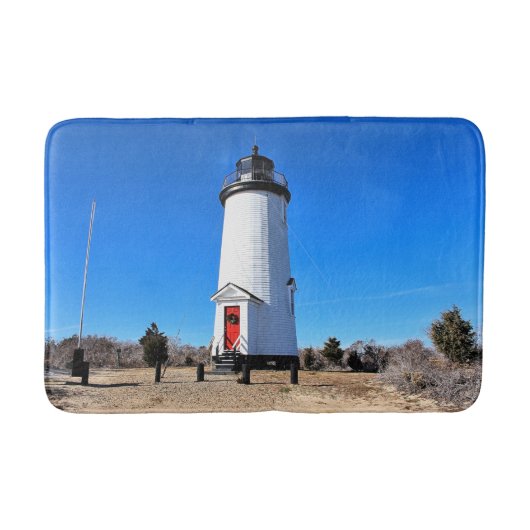Tapis De Bain Phare du Cap Poge, Massachusetts Chappaquiddick (Devant)