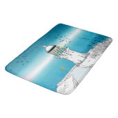 Tapis De Bain Phare du Cap Reinga NZ (Angle)