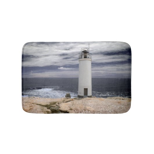 Tapis De Bain Phare | Galicie, Espagne de Laxe (Devant)