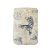Tapis De Bain Phare Nautique vintage (Devant (Vertical))