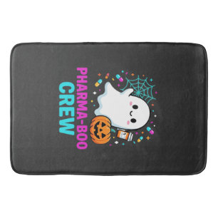 Tapis De Bain Pharmacien Halloween Pharma-Boo Crew Conception de