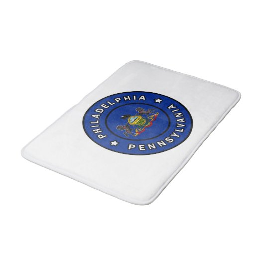 Tapis De Bain Philadelphie Pennsylvanie (Angle)