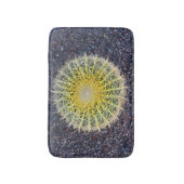 Tapis De Bain Photo botanique d'aiguilles de cactus de globe (Devant (Vertical))