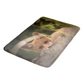 Tapis De Bain Photo de Cute Little Orange Fox (Angle)