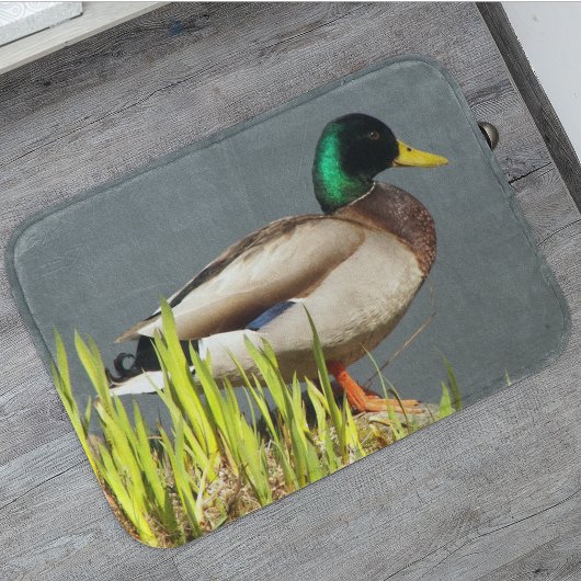 Tapis De Bain Photo de la faune de Mallard Duck