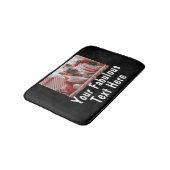 Tapis De Bain Photo et texte personnalisés (Angle)