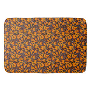 Tapis De Bain Photo Papillons Monarques réalistes