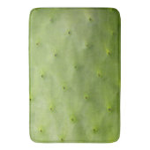 Tapis De Bain Photo verte botanique tropicale de cactus (devant Vertical)