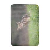 Tapis De Bain Photographie animale, Coyote Brown (Devant (Vertical))