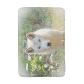 Tapis De Bain Photographie animale, Loup gris (Devant (Vertical))