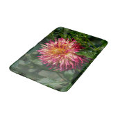 Tapis De Bain Photographie de fleurs, Chrysanthème orange (Angle)