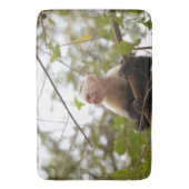 Tapis De Bain Photographie de la nature, singe capucin (devant Vertical)