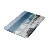 Tapis De Bain Photographie Paysage, Vagues À Maui (Angle)