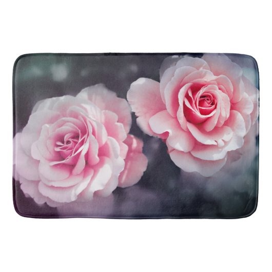 Tapis De Bain Photos florales de roses roses roses (Devant)