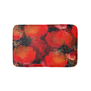 Tapis De Bain Photos sauvages Aquarelle Dessin numérique