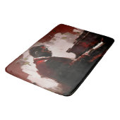 Tapis De Bain Pianiste de bar nocturne (Angle)
