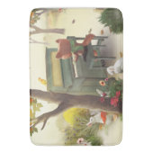 Tapis De Bain Pianiste des bois (devant Vertical)