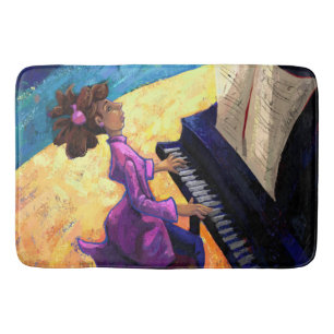 Tapis De Bain Piano Concert Art
