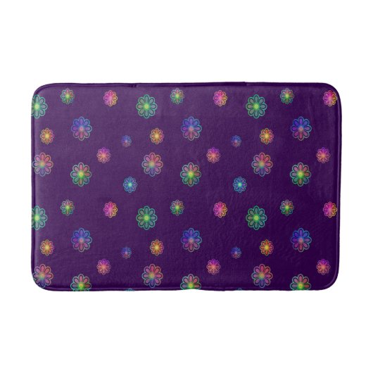 Tapis De Bain Pick a Posy Custom Background (Devant)