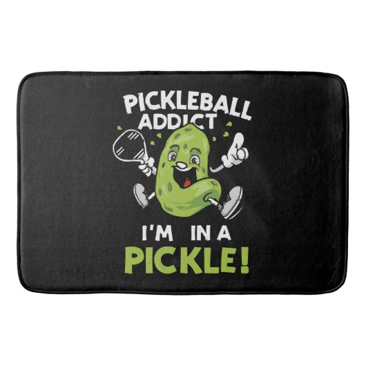 Tapis De Bain Pickleball-drole (Devant)