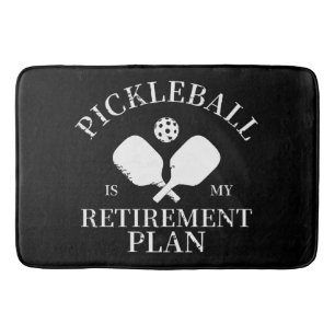 Tapis De Bain pickleball est mon projet de retraite