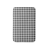 Tapis De Bain Pied de fond noir blanc (Devant (Vertical))