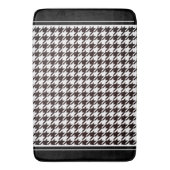 Tapis De Bain Pied de fond noir et blanc classique   (devant Vertical)