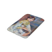 Tapis De Bain Pierre-Auguste Renoir - Enfant avec chat (Angle)