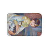 Tapis De Bain Pierre-Auguste Renoir - Enfant avec chat (Devant)