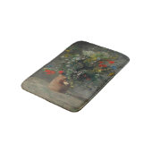 Tapis De Bain Pierre-Auguste Renoir - Fleurs dans un Vase 1866 (Angle)