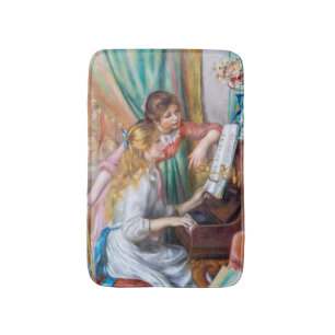 Tapis De Bain Pierre Auguste Renoir - Jeunes filles au piano