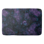 Tapis De Bain Pierre bleu turquoise et améthyste (Devant)