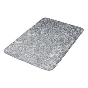 Tapis De Bain Pierre d'argent Gary Marbre d'or Parties scintilla