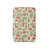 Tapis De Bain Pierre de cailloux de mer vert beige et marron Abs (Devant (Vertical))