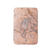 Tapis De Bain Pierre de marbre rose avec gris (Devant (Vertical))