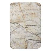 Tapis De Bain Pierre de marbre texturée marron et noire (devant Vertical)