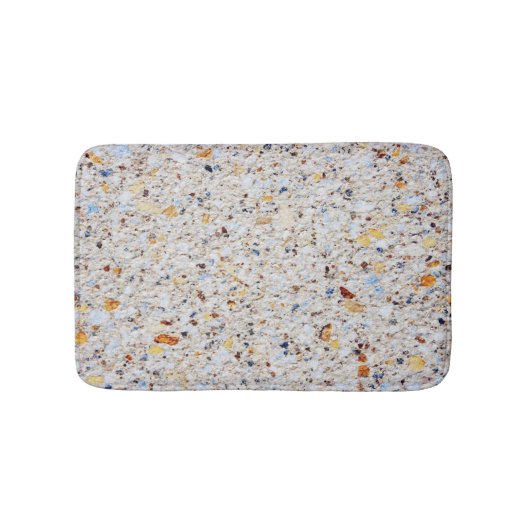 Tapis De Bain Pierre Moderne, Motif Marbre (Devant)