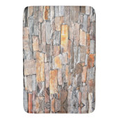 Tapis De Bain Pierre | motif en pierre naturelle | briques (devant Vertical)