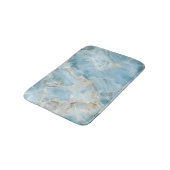 Tapis De Bain Pierre précieuse esthétique bleu clair moderne de  (Angle)