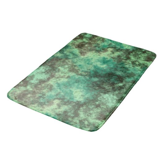 Tapis De Bain Pierre verte (Angle)