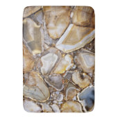 Tapis De Bain Pierres de géode poli (devant Vertical)