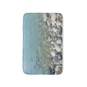 Tapis De Bain Pierres Plage Belle Nature Mer Galets Rive (Devant (Vertical))