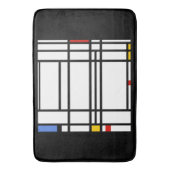 Tapis De Bain Piet Mondrian, Composition 10 (devant Vertical)