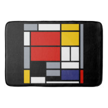 Piet Mondrian, Composition avec un grand plan roug