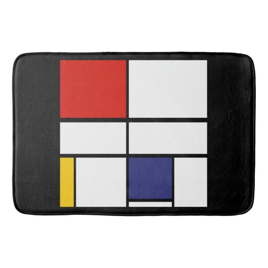 Tapis De Bain Piet Mondrian, Composition C (Devant)