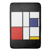 Tapis De Bain Piet Mondrian, Composition C (devant Vertical)
