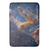 Tapis De Bain Piliers de la création James Webb Hi-Res 2022 (devant Vertical)