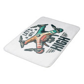 Tapis De Bain Pilote de drone (Angle)