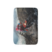 Tapis De Bain Pilote de vélo droit jetez l'oreiller (Devant (Vertical))